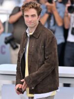 Die My Love Cannes Film Festival 2025 Robert Pattinson Brown Jacket