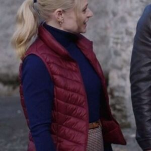 Emilie de Ravin The Reluctant Royal Puffer Vest