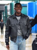 Formula 1 British Grand Prix 2025 Bomber Leather Jacket