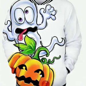 Funny Halloween Pumpkin Varsity Jacket