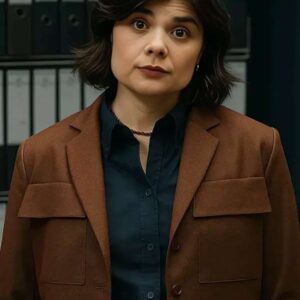 Gwyneth Keyworth Death Valley 2025 Brown Blazer