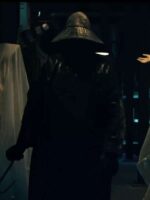 I Know What You Did Last Summer 2025 Black Hooded Leather Coat
