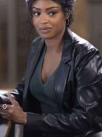 Javicia Leslie High Potential Leather Blazer