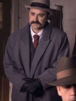 Josh McConville Fear Below 2025 Wool Coat
