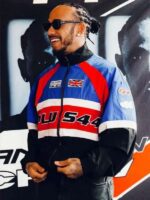 Lewis Hamilton Plus44 Silverstone Track Bomber Jacket