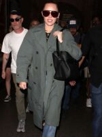 Miley Cyrus London 2025 Trench Coat