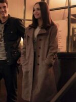 My Oxford Year Sofia Carson Wool Coat