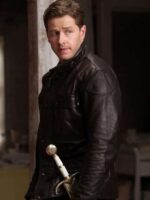 Once Upon a Time Josh Dallas Black Leather Jacket