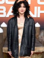 Outer Banks Event S03 Sam Morelos Leather Jacket