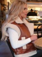Real Housewives of Orange County Jennifer Pedranti Leather Vest