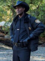 Resident Alien Sheriff Mike Thompson Police Jacket