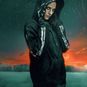 Revival 2025 Romy Weltman Angel Black Hoodie
