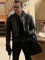 Sean Patrick Flanery Killing Mary Sue 2025 Cable Leather Jacket