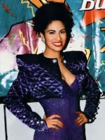 Selena Quintanilla Purple Quilted Jacket
