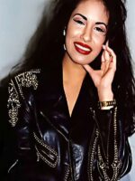 Selena Quintanilla Studded Black Leather Jacket