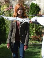 Shadowhunters Clary Fray Green Jacket