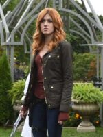 Shadowhunters S02 Clary Fray Green Jacket