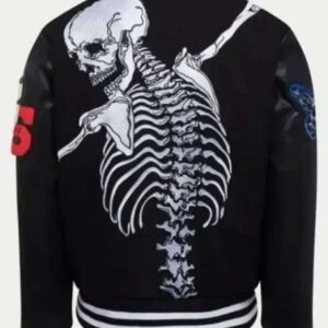 Skull Rod Godspeed Black Varsity Jacket