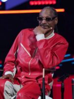 Snoop Dogg The Voice Red Leather Jacket