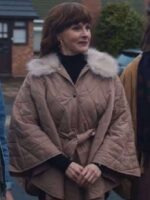 Such Brave Girls S02 Louise Brealey Quilted Cape Jacket
