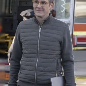 Tate Ellington Law and Order Organized Crime S05 Grey Jacket