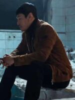 The Defects S01 Woo Tae sik Brown Leather Jacket