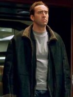 The Family Man Nicolas Cage Black Leather Jacket