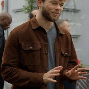 The Perfect Setting 2025 David Elsendoorn Brown Leather Jacket