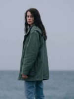 The Snow Girl S01 Miren Rojo Green Jacket