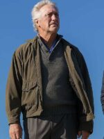 The Travellers 2025 Bryan Brown Green Cotton Jacket