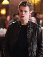 The Vampire Diaries S01 Stefan Salvatore Leather Jacket