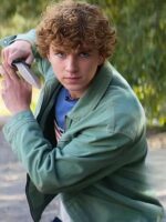 Walker Scobell Percy Jackson and the Olympians S02 Green Jacket