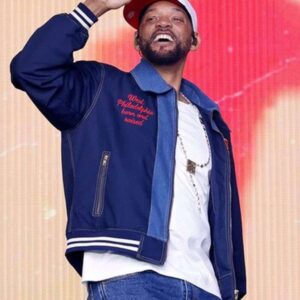 Will Smith Based on a True Story Tour 2025 Blue Jacket