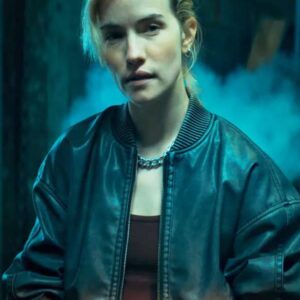Willa Fitzgerald Relay Black Leather Jacket