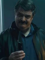 You S02 Steven W. Bailey Black Bomber Jacket