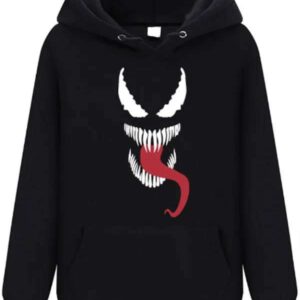 Black Pullover Venom Hoodie