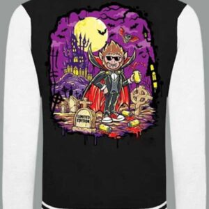 Halloween Dracula Varsity Jacket for Sale