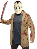 Jason Voorhees Friday the 13th Brown Costume Blazer