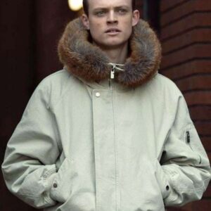 Mobland Eddie Harrigan White Parka Jacket