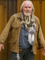 Peacemaker 2025 Michael Rooker Brown Cotton Jacket