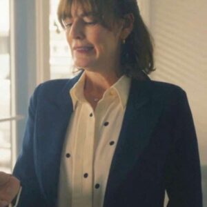 Rosemarie DeWitt Untamed 2025 Blue Blazer