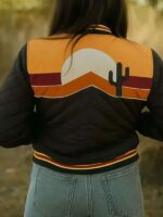 TV Series Zillow Gone Wild Sunrise Satin Bomber Jacket
