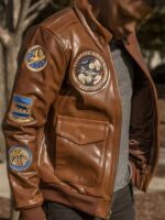 Tuskegee Airmen Red Tails A2 Leather Jacket