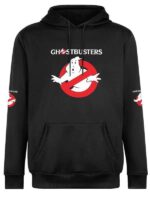 Unisex Black Ghostbusters Costume Hoodie