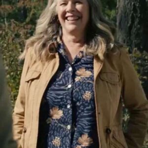 Untamed S01 Iris Quinn Brown Cotton Jacket 1
